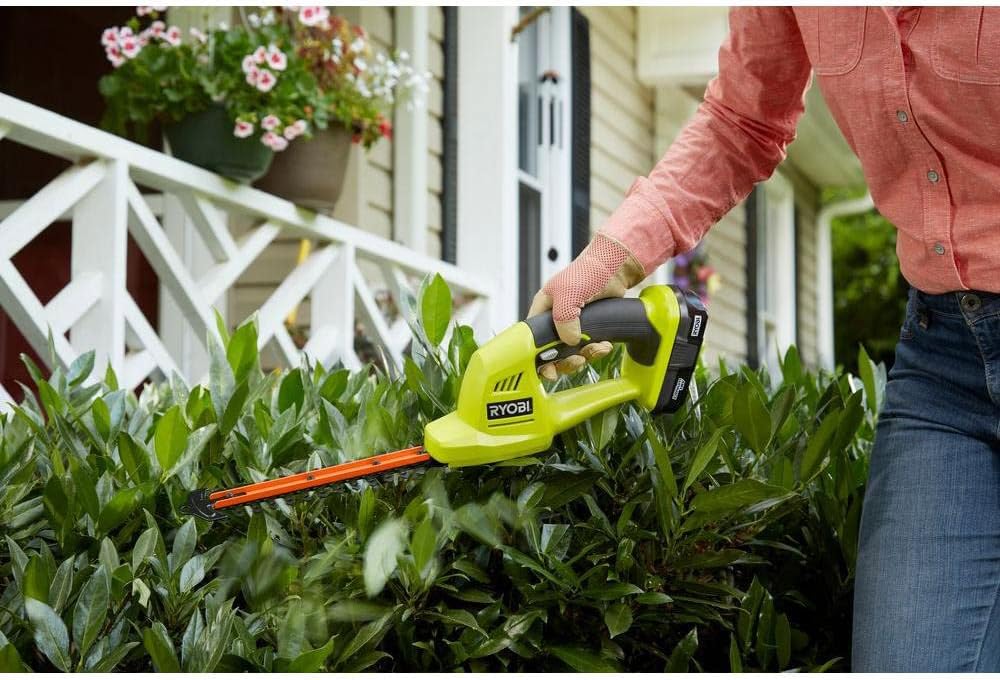 Ryobi P2900B ONE+ 18-Volt Lithium-Ion Cordless Grass Shear and Shrubber - Battery and Charger Not Included