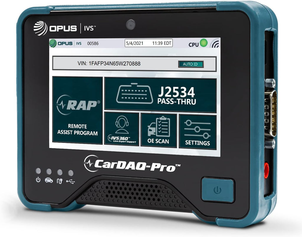 Opus IVS CarDAQ-Pro All Makes J2534 Reprogramming Tool and Remote Assisted Programming Plus IVS360
