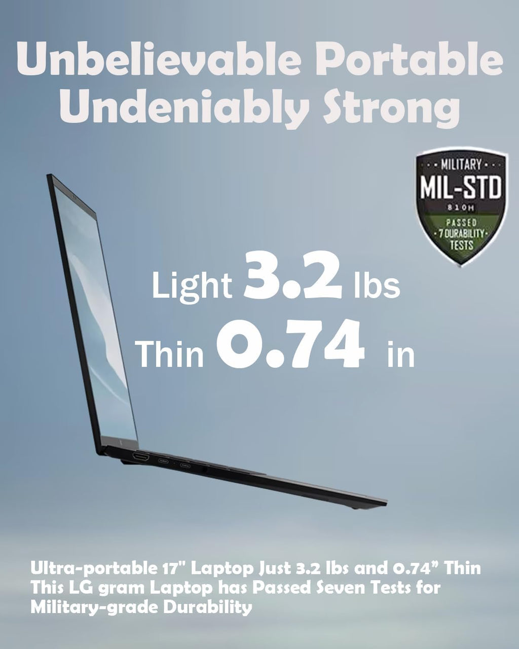 2025 LG Gram 17 Touchscreen Laptop - 17' 2.5K Touch Display, Intel Ultra 7 258V, Intel Arc, WiFi 7, Copilot+, Win 11 Pro, Backlit KB, Lightweight & Thin Business Computer, 32 GB LPDDR5X, 1 TB SSD