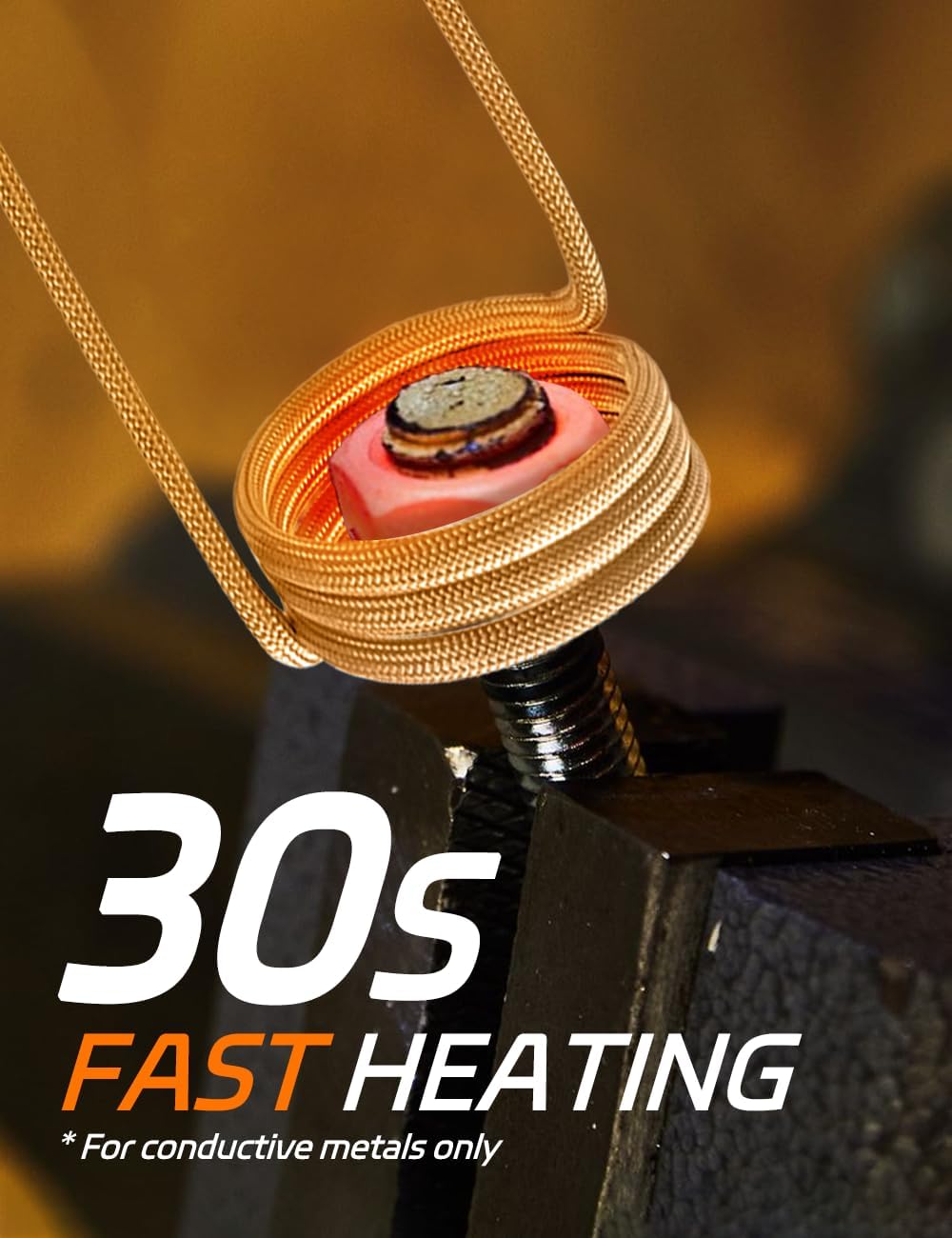 Solary Induction Heater Bolt Removal - 1200W 110V Heat Induction Tool for Rusty Screw Removing, Nut Buster Tool with 10 Coils