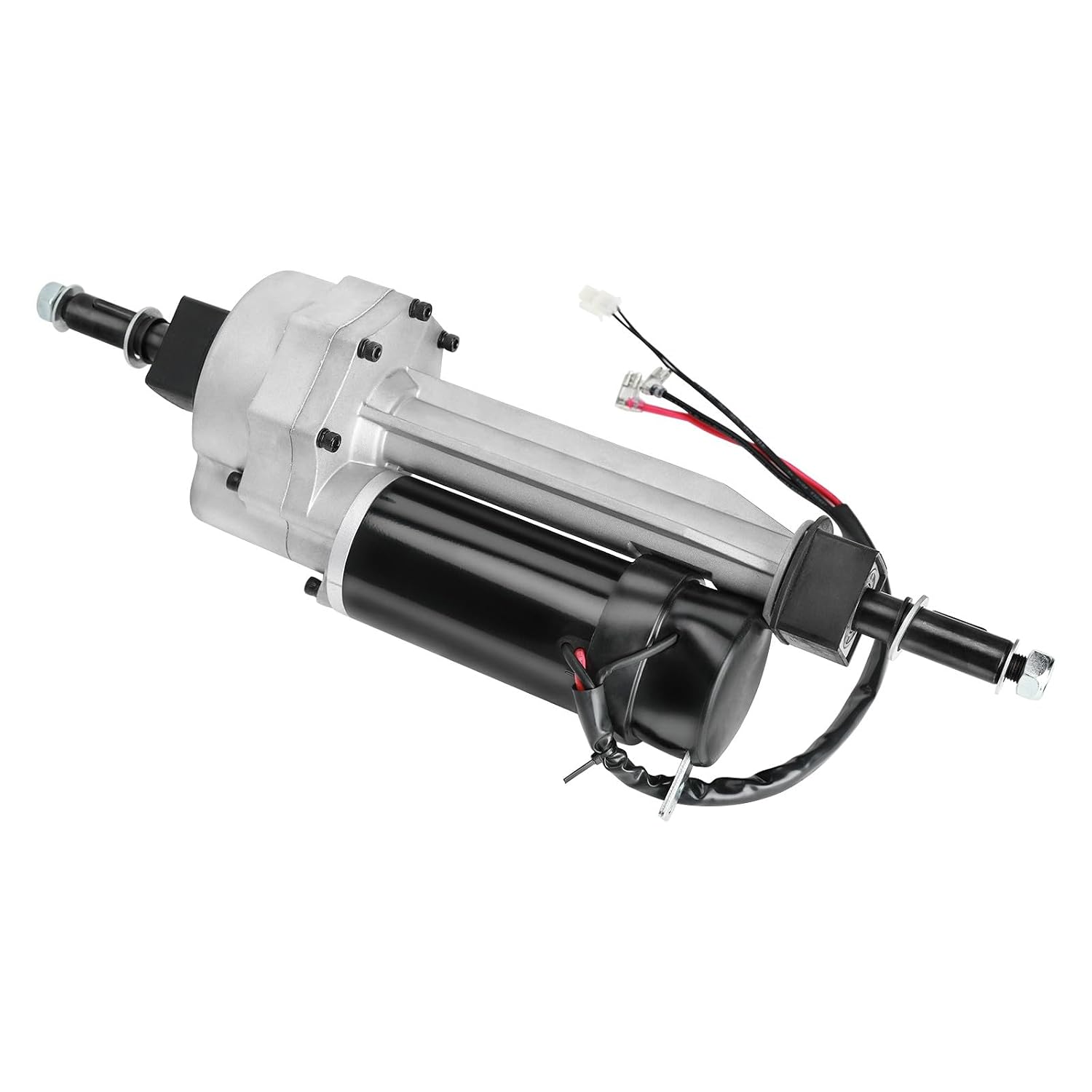 24V 350W Electric Motor Transaxle Differential, 11A 3000r/min for Electric Mobility Scooter Powered Wheelchair Electric Trolley Cart Tricycles, with Pack of 2 Rear 9x3.50-4 Wheel Tire