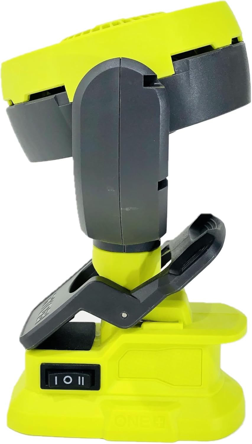 Ryobi 18-Volt Camping Kit - with Clamp Fan, Flashlight, Inverter, (1) 4Ah Battery and Charger (Bulk Packaged), Green | Ryobi Camping Kit
