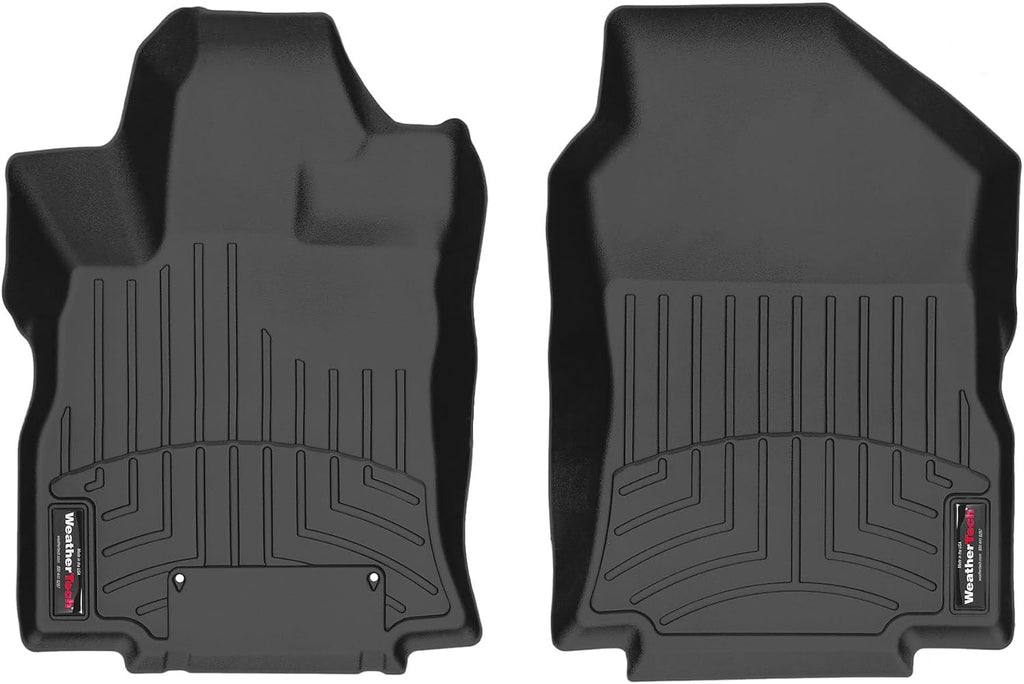 WeatherTech Custom Fit FloorLiners for Subaru Ascent, Ascent, 1st Row (4414751), Black