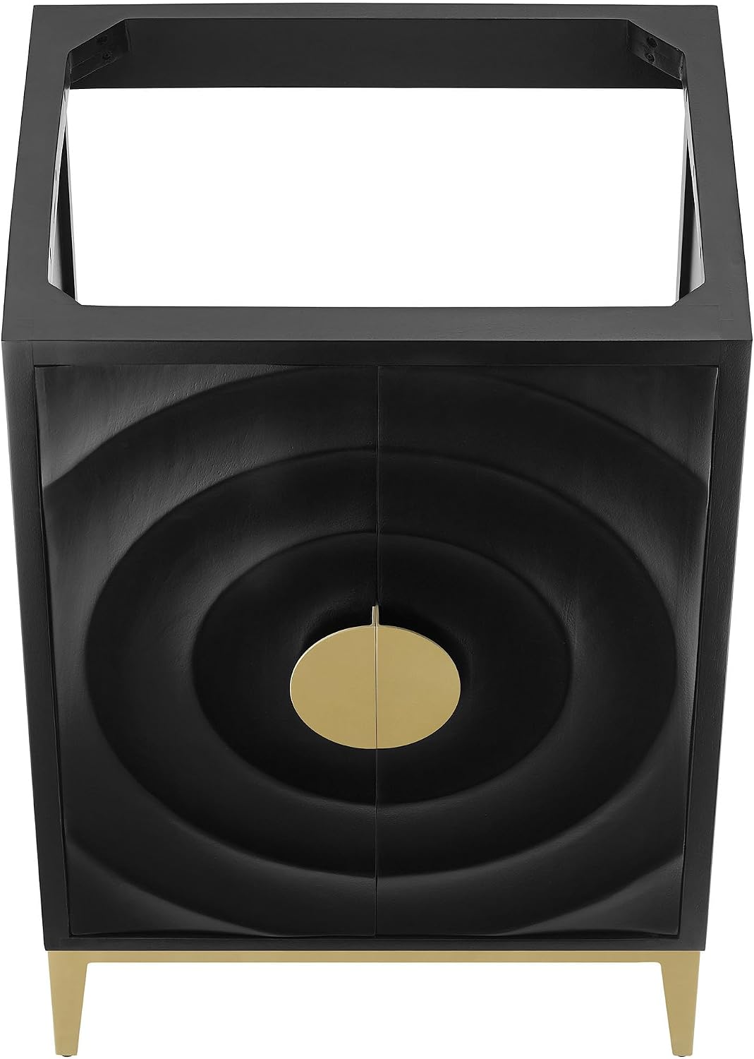 Modway Beau 24 Inch Single Bathroom Vanity in Black