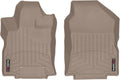 WeatherTech Custom Fit FloorLiners for Subaru Ascent, Ascent, 1st Row (4514751), Tan