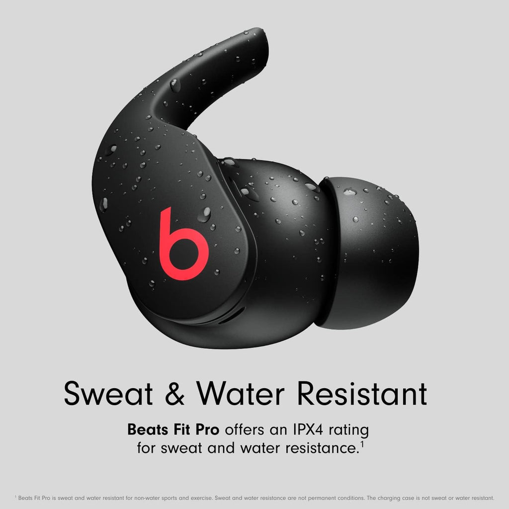 Beats Fit Pro True Wireless Bluetooth Noise Cancelling in-Ear Headphones - Black