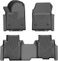 Husky Liners Weatherbeater Floor Mats | Fits 2024-2026 Chevrolet Silverado EV; 2024-2026 GMC Sierra EV | Front & 2nd Row, 3-pc Black - 96971