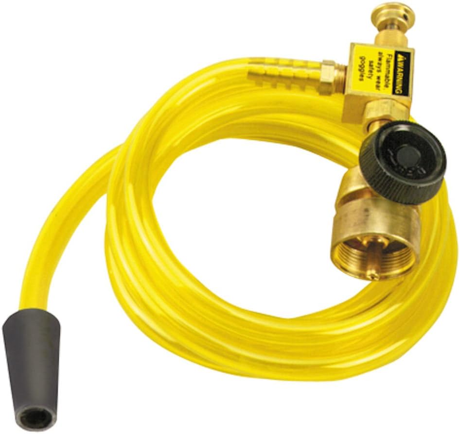 OTC 7148 Propane Enrichment Kit - Includes Valve with Flow Control, Hose, and Cone Adapter