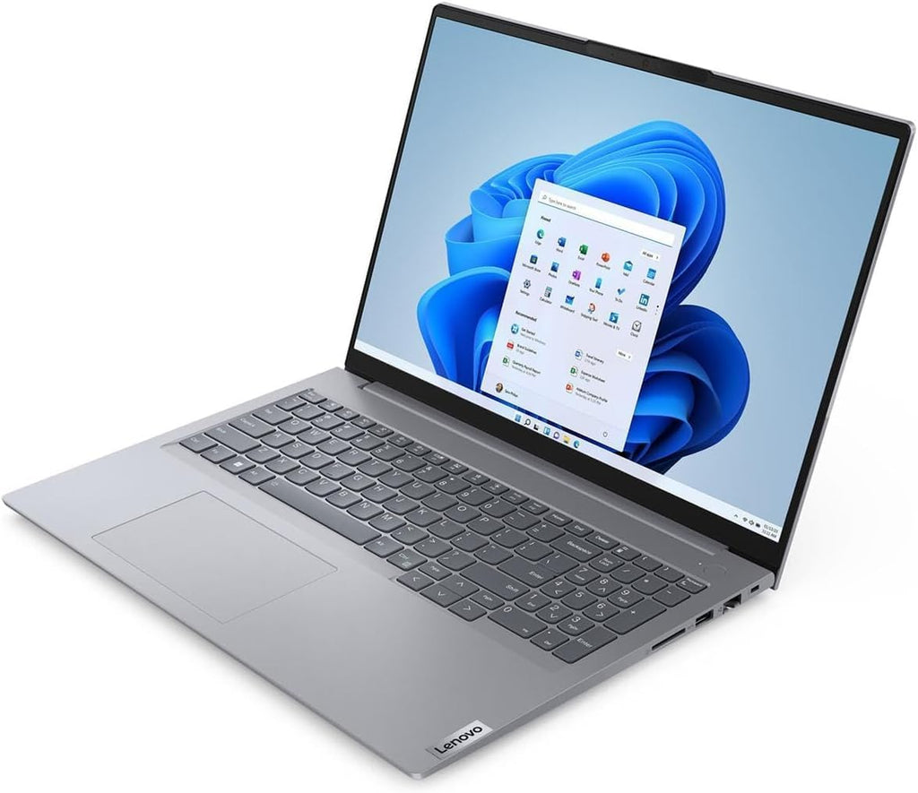 Lenovo ThinkBook 16 G7 IML 2025 Laptop, 12-Core Intel Core Ultra 7 155U, 16' WUXGA IPS Touchscreen Display, Intel Graphics, 64GB DDR5 8TB SSD, Backlit Keyboard, FP, Thunderbolt 4, Wi-Fi 6, Win11 Pro
