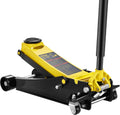 VEVOR 4 Ton Low Profile, Heavy-Duty Steel Racing Floor Jack with Dual Pistons Quick Lift Pump, Lifting Range 3.94'-20.98'