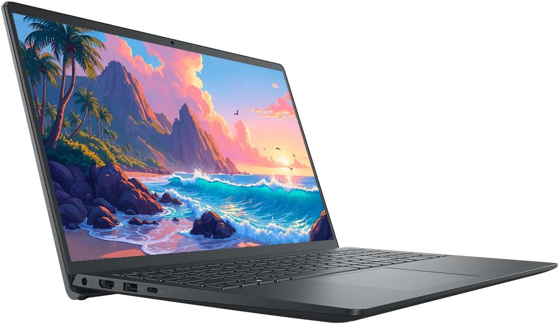 Dell Inspiron 15, 15.6' Touchscreen Business Laptop Computer, Windows 11 Laptop 16GB RAM 512GB SSD, AMD Ryzen 7 7730U 8-Core Processor, FHD LED Display, Numeric Keypad, HDMI, Black