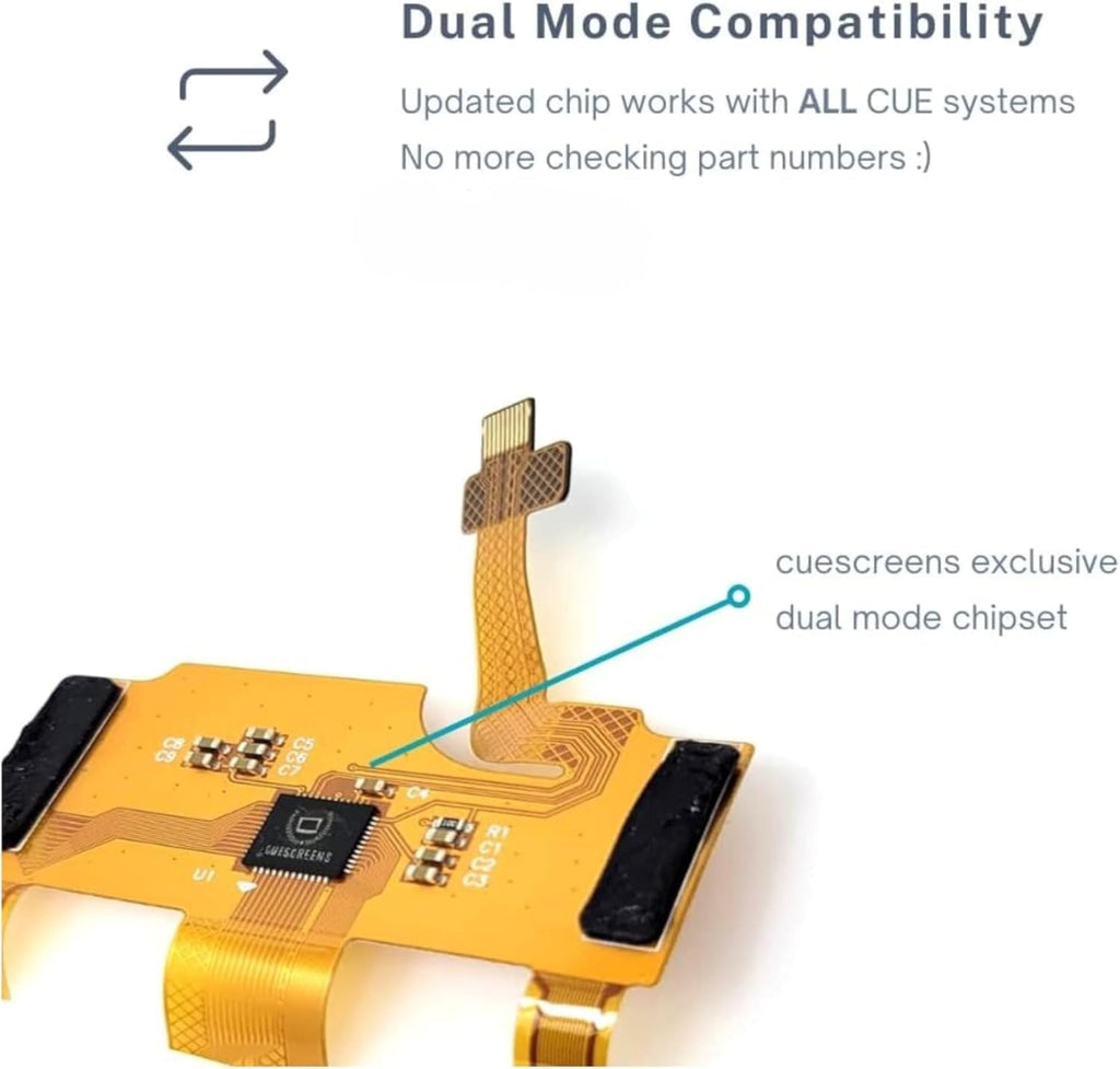Cadillac CUE Premium Touch Screen Replacement – Upgraded Ultra-Responsive QuantumCore Chip with Dual-Mode Engineering – HD Gel-Free Display | OEM-Quality Digitizer 2013–2020 – Lifetime Support