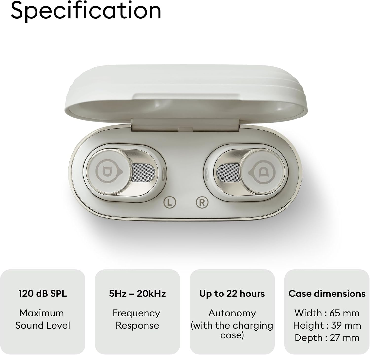 Devialet Gemini II - True Wireless Earbuds - for Daily Music & Commute Sound - Noise Cancellation - Comfort Fit (LP)