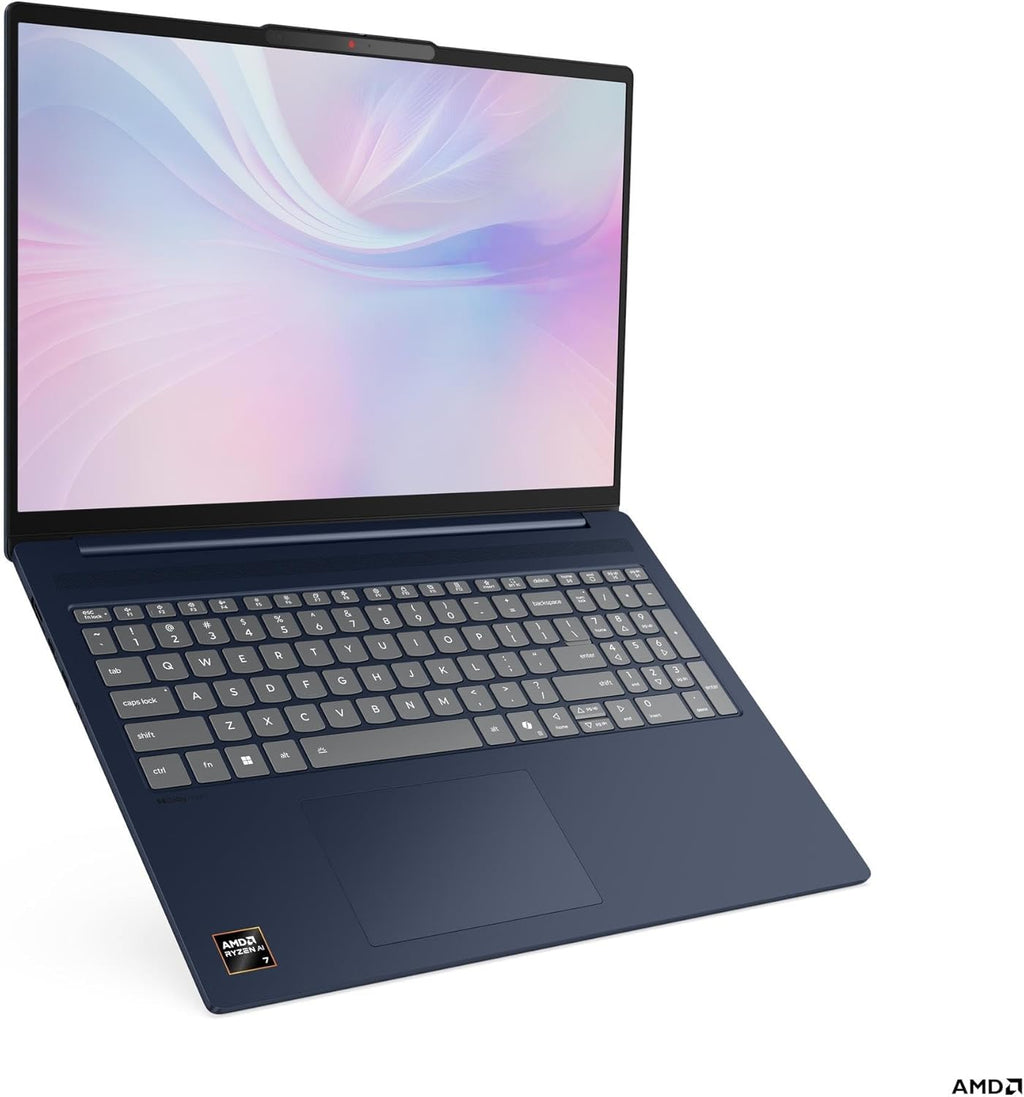 Lenovo IdeaPad Slim 5 16AKP10 2025 Laptop 16' WUXGA IPS Touchscreen 8-Core AMD Ryzen AI 7 350 64GB DDR5 2TB SSD AMD Radeon 860M Graphics Wi-Fi 7 Backlit Keyboard Win11 Home w/ONT 32GB USB