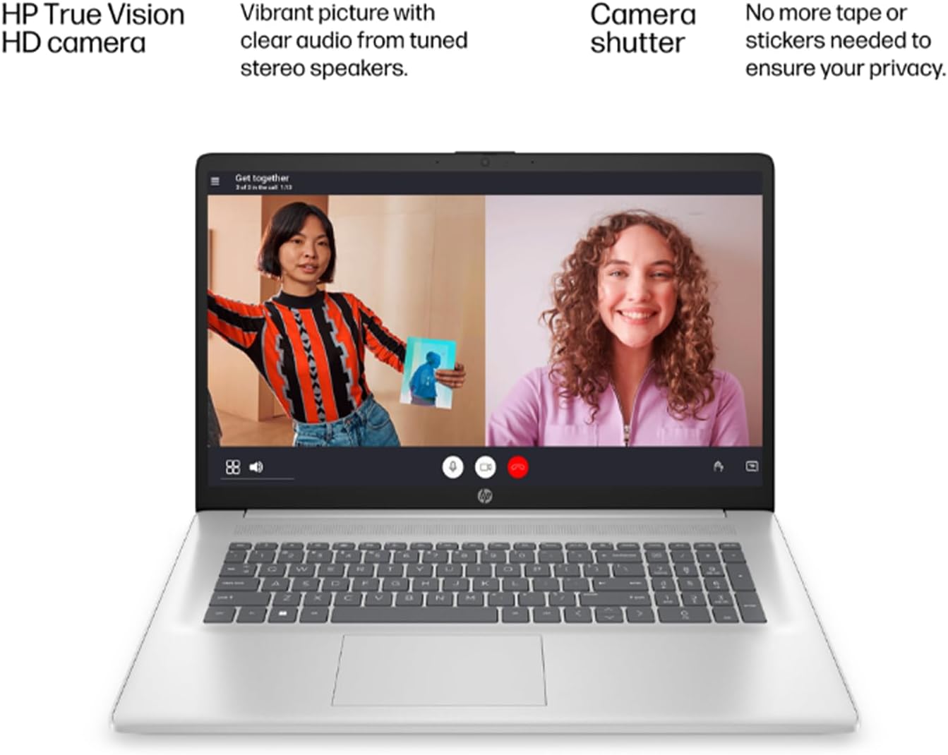 HP 17.3' Pavilion Touchscreen Laptop | Intel 7-150U 10 Core Processor up to 5.4GHz (Beats I7-1335U) | 16GB RAM | 512GB PCIe SSD | Wi-Fi 6 | Backlit Keyboard | Bluetooth 5.3 | Windows 11