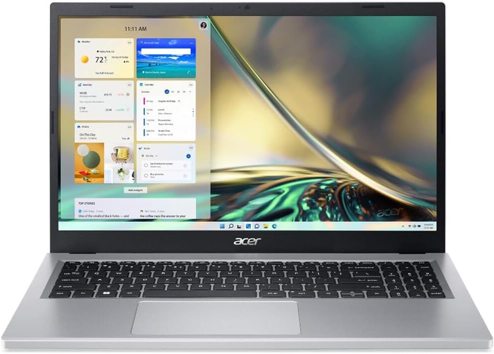 Acer 2025 Aspire 3 15.6' FHD IPS Touchscreen Laptop 4-Core AMD Ryzen 5 7520U AMD Radeon Graphics 16GB LPDDR5 1TB NVMe SSD USB-C w/DP WiFi AX BT Webcam HDMI2.1 Backlit KB Windows 11 Home w/RE USB