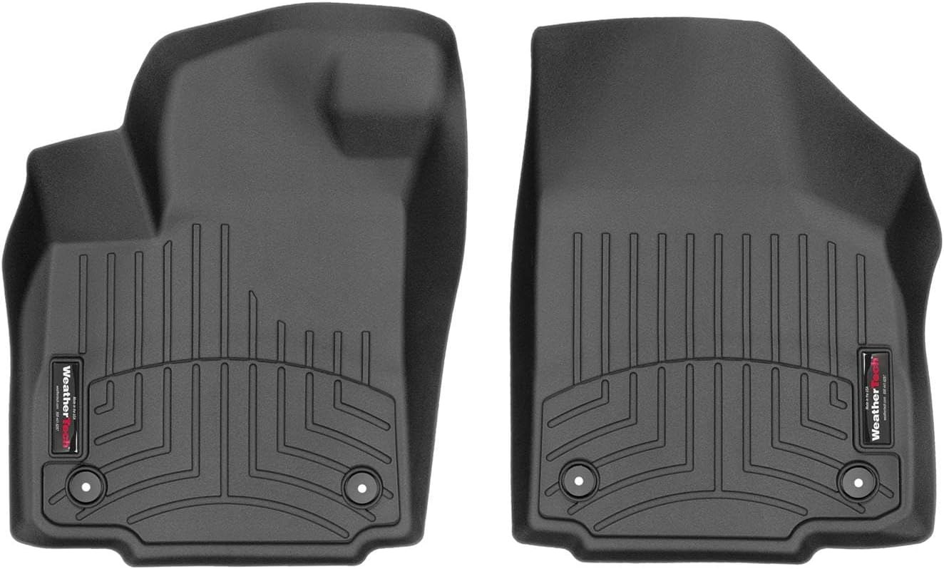 WeatherTech Custom Fit FloorLiners for Toyota Corolla Cross, Corolla Cross, 1st Row (4417071), Black