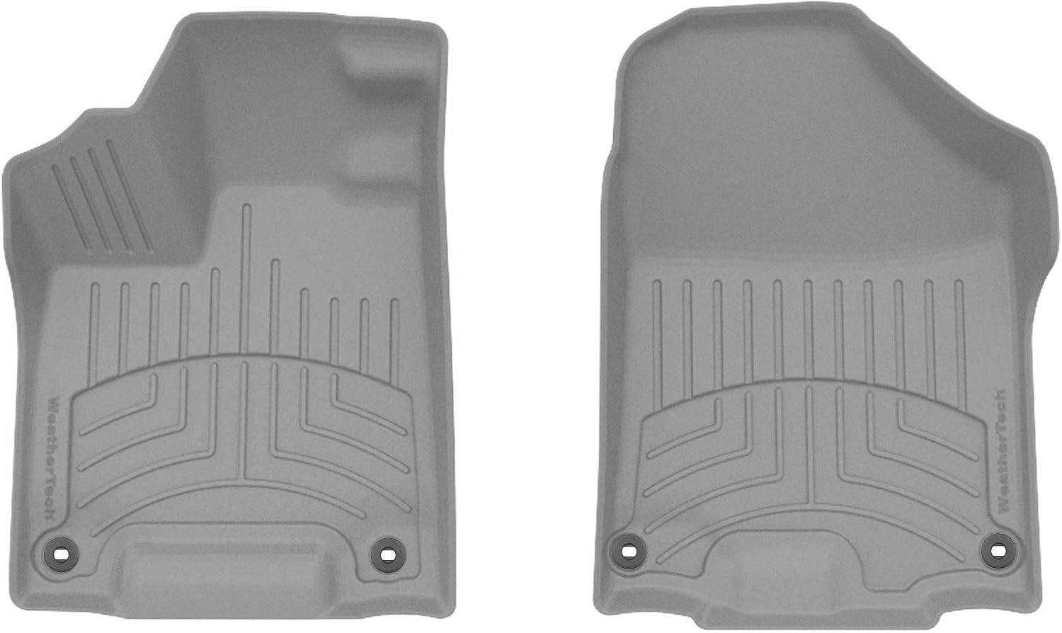 WeatherTech FloorLiner HP Custom Fit Floor Mats for Honda Ridgeline 1st Row (469711IM), Grey