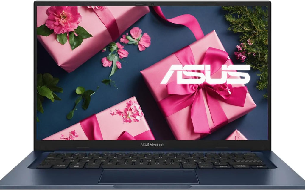ASUS Vivobook 14 Inch FHD Laptop for Everyday Use | Intel Core 13th Gen 6-Core CPU | 12GB RAM, 256GB SSD | Quiet Blue | Windows 11 | 8HR Battery, FastCharge | Privacy Shutter | Intel UHD Graphics