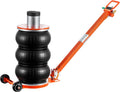 VEVOR Air Jack, 5 Ton/11000 lbs, 4-10 S Pneumatic Lifting Jack with Heightened Column & Adjustable Handle, Easy-to-Lift & Space-Saving Jack with Thick Rubber Pad, Fits for Sedan, SUV, Pickup Truck