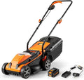 24V Lithium-Ion Electric Lawn Mowers Portable Battery Electric Lawn Mowers Cordless Self-propelled Lawn Mowers Electric Lawn Mowers with Bagging Machines