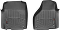 WeatherTech Custom Fit FloorLiners for Dodge Ram Truck 1500/1500 Classic - 1st Row (444651), Black