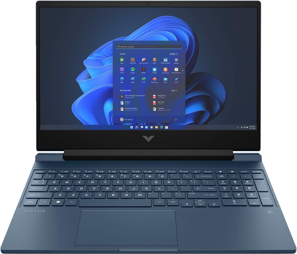 HP Victus 15 Gaming Laptop | 15.6' FHD IPS Anti-Glare 144Hz | Intel 8-core i5-12450H (>i7-11800H) | 32GB DDR4 1TB SSD | GeForce RTX 3050 | Backlit B&O Fast Charge Win11Pro w/DLCA Accessory