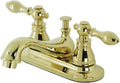 Kingston Brass KB602ACL American Classic 4' Centerset Bathroom Faucet, Polished Brass