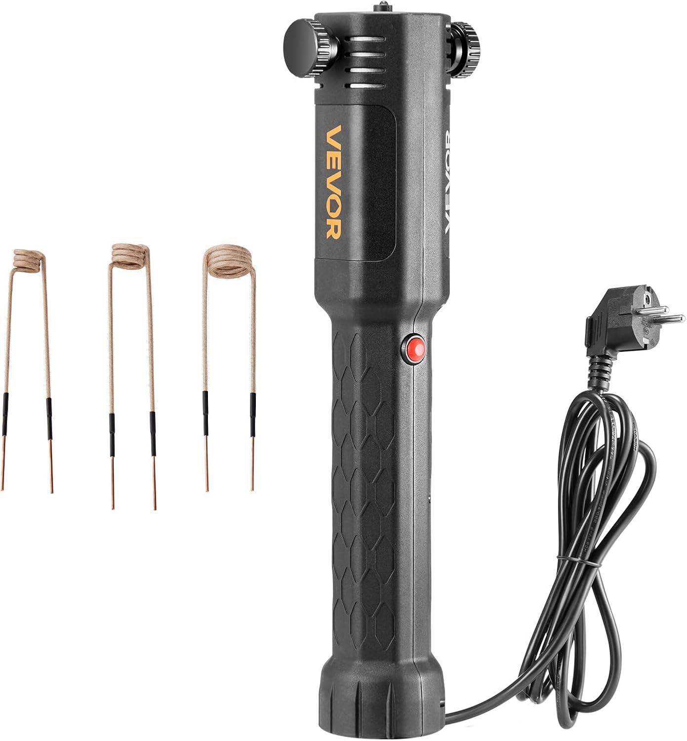 VEVOR Induction Heater Bolt Removal, 1100W 110V Magnetic Induction Heater Kit, Handheld Nut Buster Tool, Mini Heating Machine for Rusty Screw Removing, Car Garage Repairing Tools with 3 Coil