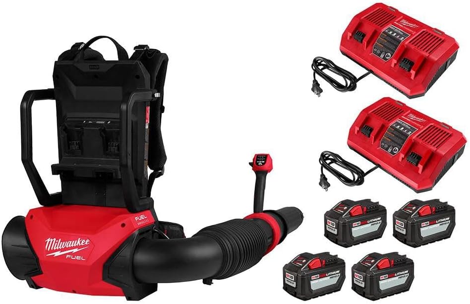 Milwaukee Electric - M18 FUELTRADE Dual Battery Backpack Blower KIT
