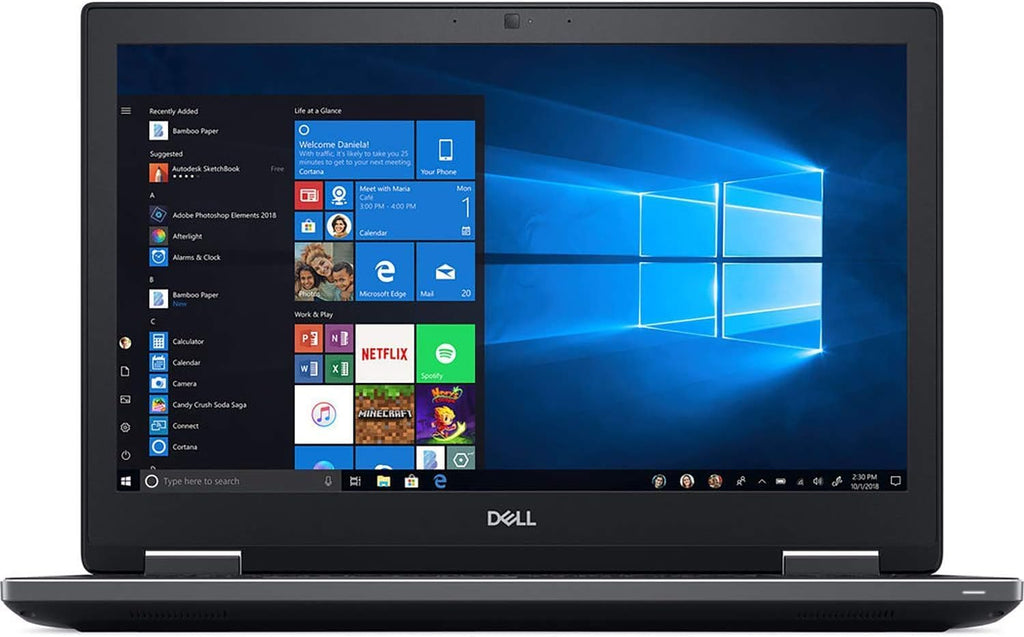 Dell Precision M7730 Laptop, 17.3inch FHD (1920x1080), Intel Xeon E-2176M, 64GB (4x16GB) RAM, 1TB SSD, NVIDIA Quadro P3200, Windows 10 Pro (Renewed)