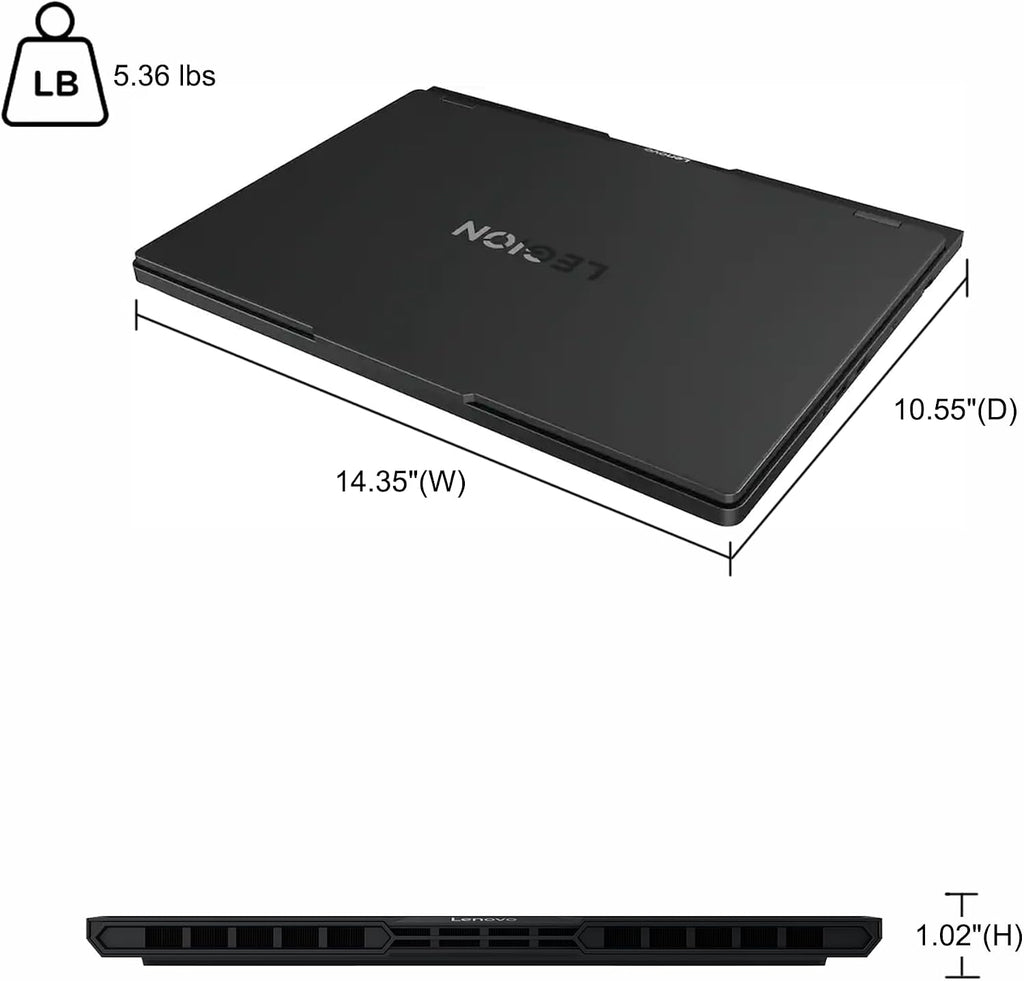 Lenovo Legion Pro 5 Gaming AI Laptop 16' WQXGA 2560x1600 OLED 165Hz Intel 24-core Ultra 9 275HX 32GB RAM 1TB SSD GeForce RTX 5070 DLSS4 (Up to 798 AI Tops) RGB Backlit Harman Wi-Fi7 Win11Pro ICP Hub