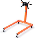 VEVOR Engine Stand, 1300 lbs (3/5 Ton) Rotating Engine Motor Stand with 360 Degree Adjustable Head, Cast Iron Motor Hoist Dolly, 4-Caster, 4 Adjustable Arms, for Vehicle Maintenance, Auto Repair