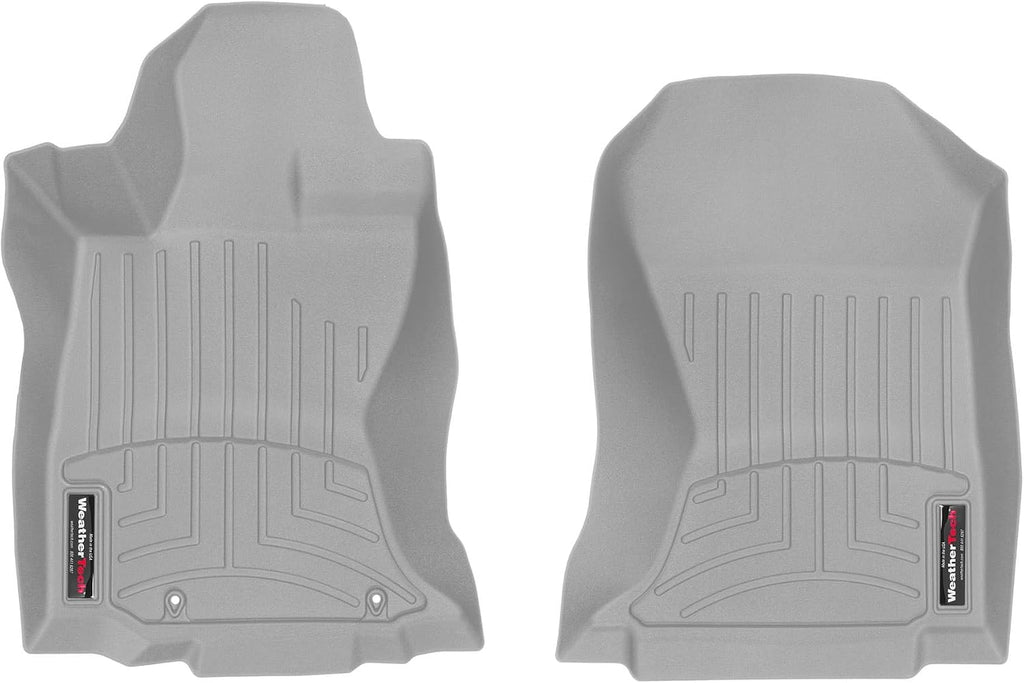 WeatherTech Custom Fit FloorLiners for Subaru Outback, Legacy, 1st Row (4615831), Grey
