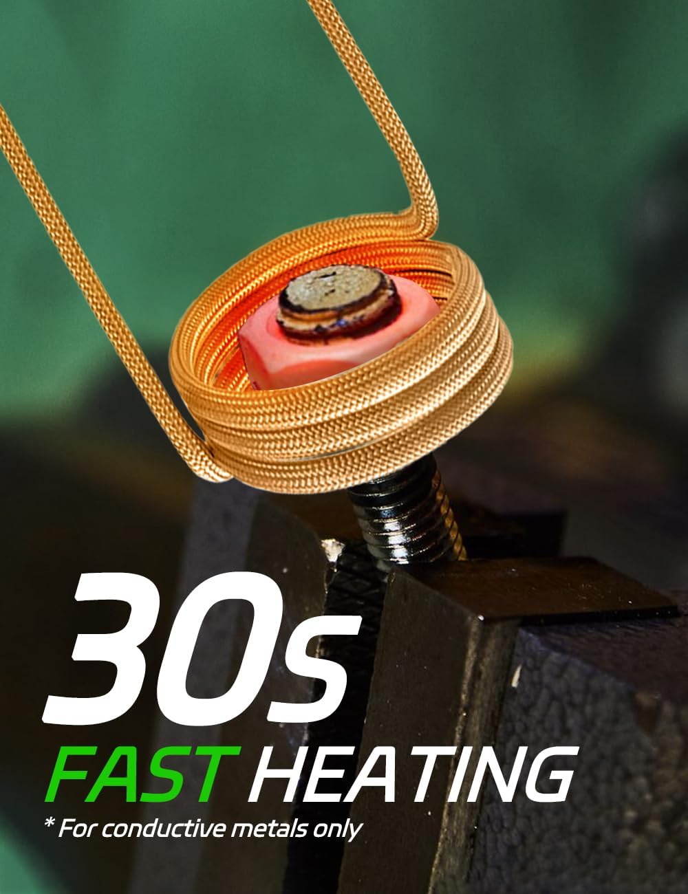 Solary Heat Induction Tool - 1200W 110V Handheld Magnetic Induction Heater Kit with 10 Coils, Rusty Screw Removal Tool