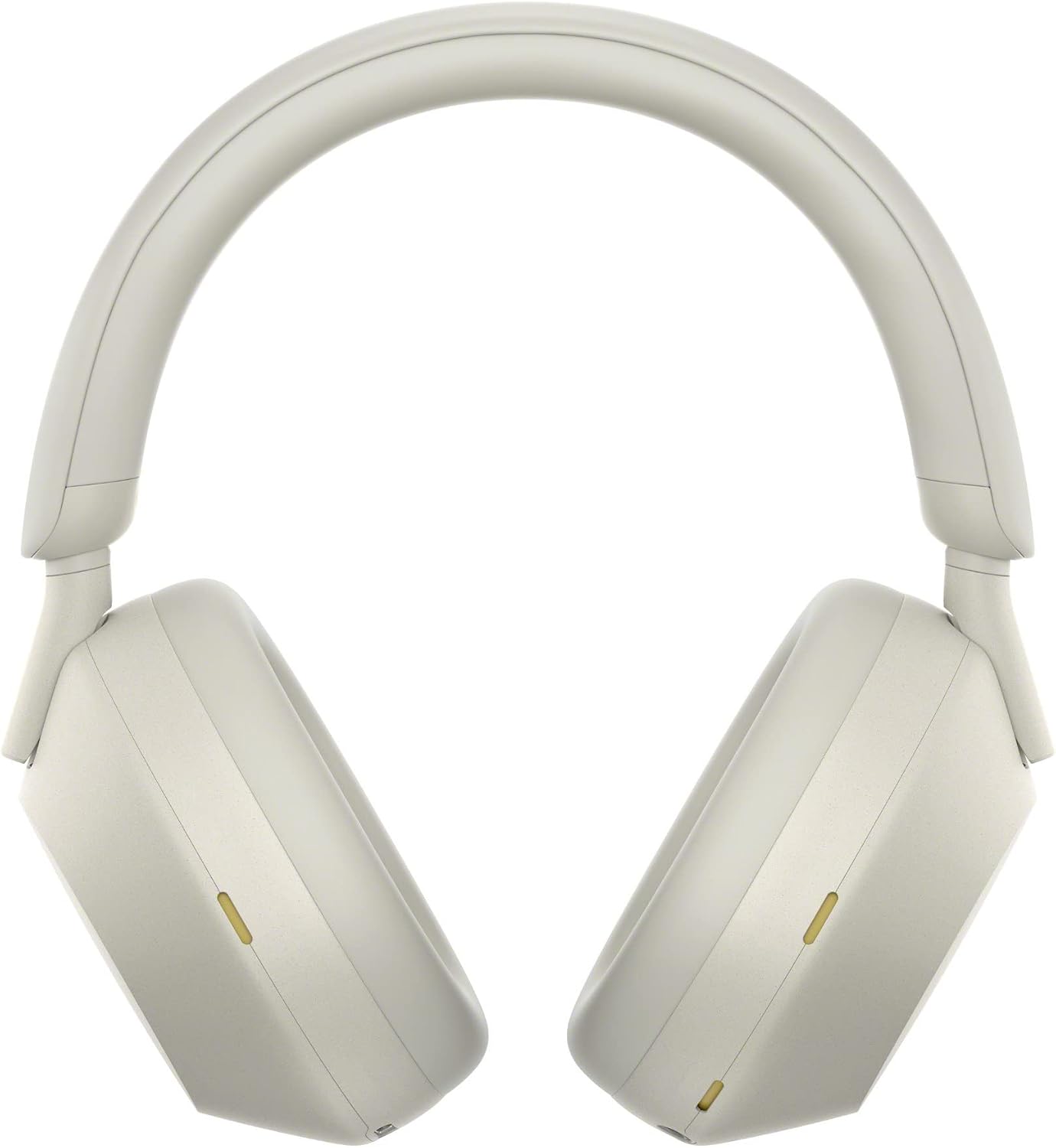 Sony WH-1000XM5 Wireless Noise Canceling Over-Ear Headphones (Silver) Bundle with Bluetooth Audio Transmitter (2 Items)