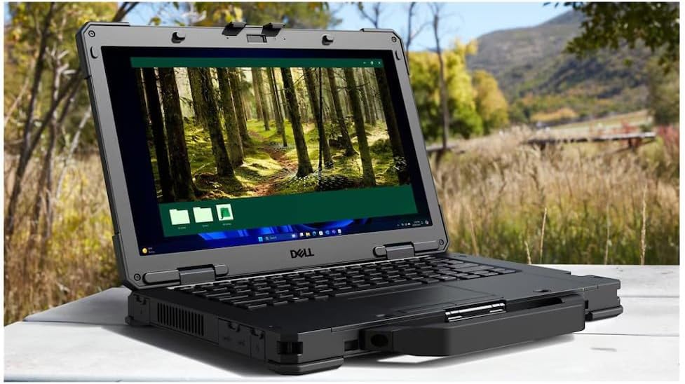 Dell Pro Rugged 14' FHD Laptop – Intel Core Ultra 5 135U 12-Core Processor, 64GB DDR5 RAM, 2TB NVMe SSD, AI Boost, Intel Graphics, Backlit Keyboard, Webcam, Windows 11 Pro