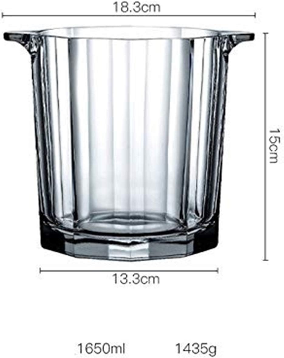 Brushed Gold Stainless Steel Ice Bucket Barware Kit - Walled Insulated with Lid, Carry Handle and Tongs Set