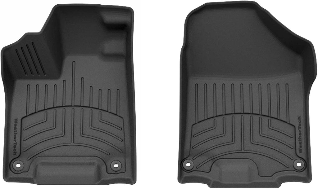 WeatherTech FloorLiner HP Custom Fit Floor Mats for Honda Ridgeline 1st Row (449711IM), Black