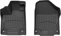 WeatherTech FloorLiner HP Custom Fit Floor Mats for Honda Ridgeline 1st Row (449711IM), Black