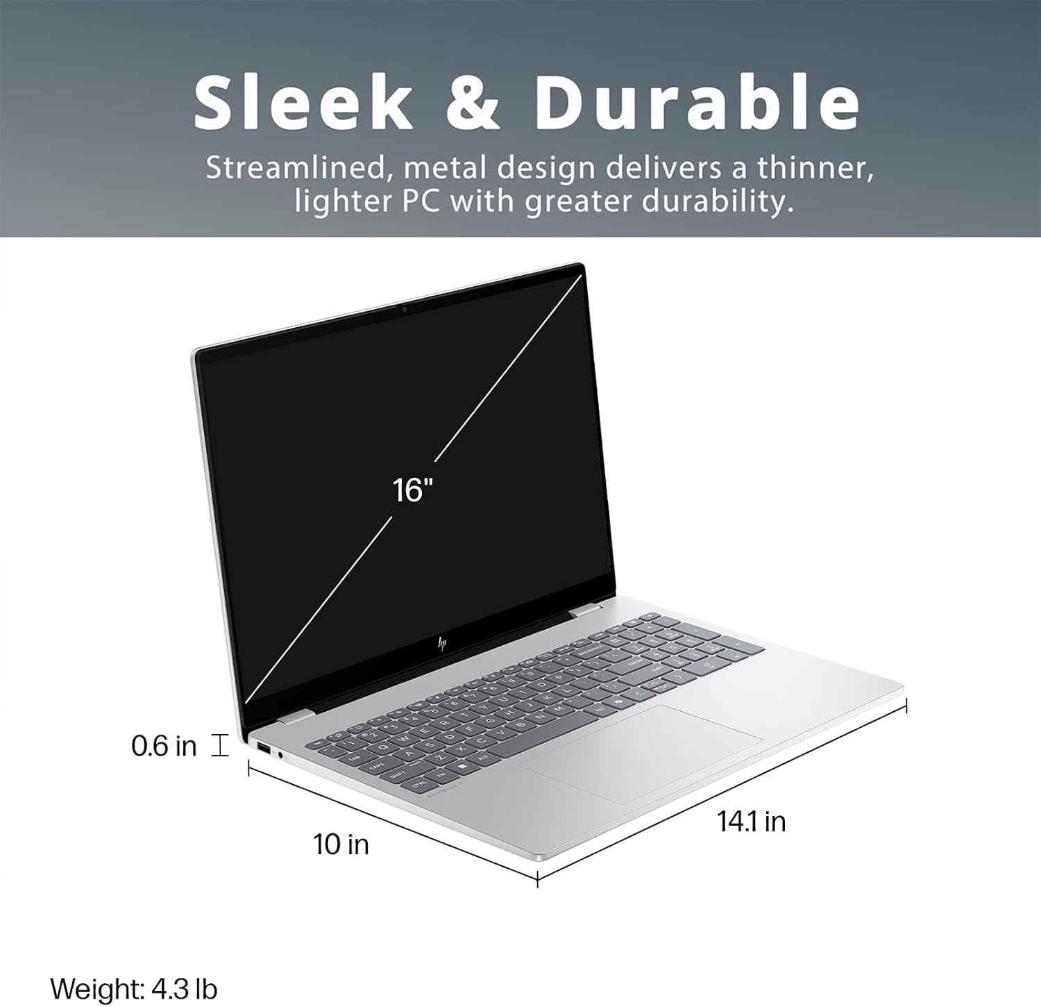 HP OmniBook 7 Touchscreen Laptop - 16inch 2K OLED 120Hz -Intel Core 9 270H Beat AMD Ryzen 9 8945H -32GB RAM| 2TB SSD -Office 365 - Business Computadora Portátil PC AI Copilot Windows 11