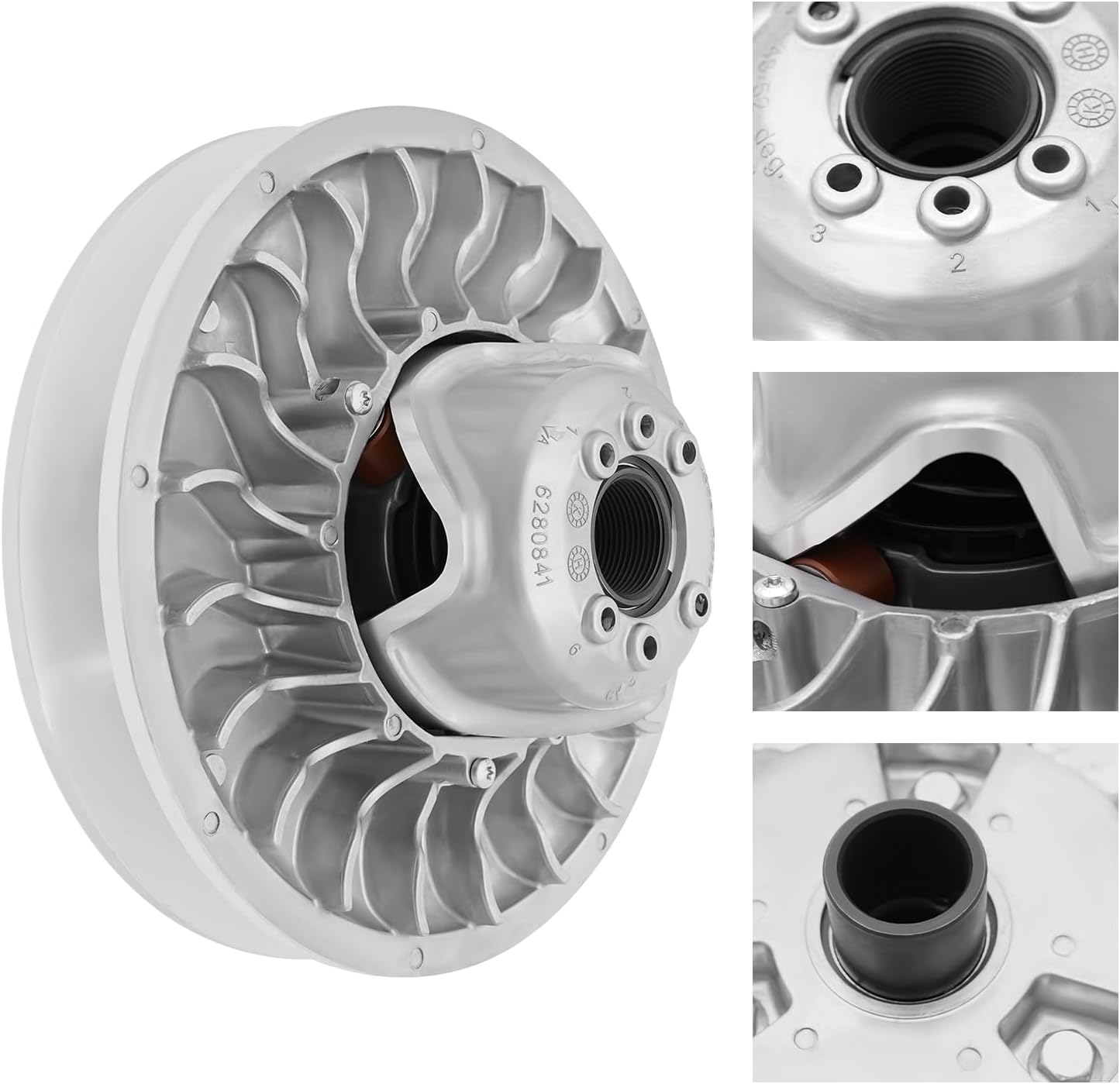Primary & Secondary Clutch Kit for 2017-2023 Can-Am Maverick X3 Turbo R RR XMR XRC MAX Models, Car Clutch Replacement for OEM 420280626 420280706 420280461 420280725 (Only Secondary Clutch)