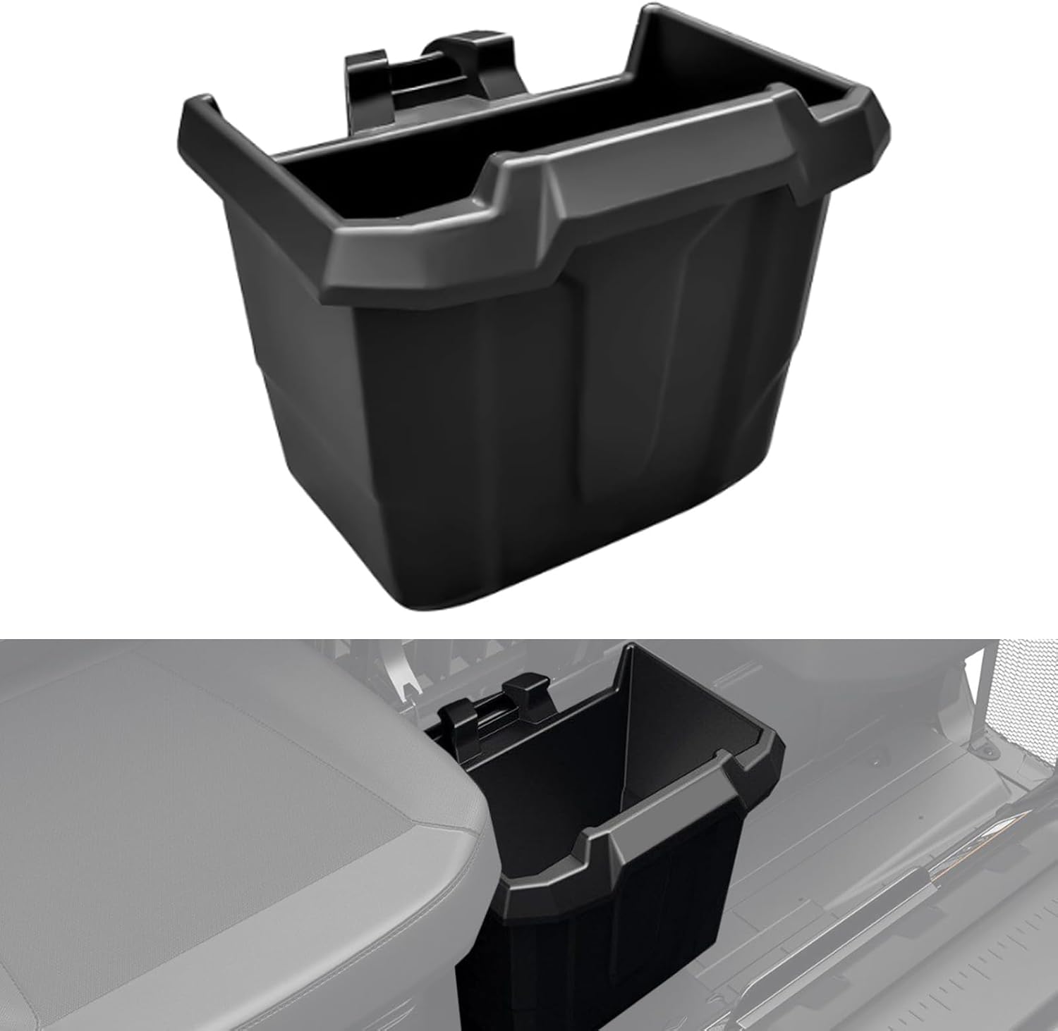 A & UTV PRO Center Underseat Storage Bin for Cam Am Defender, Central Underseat Storage Box Compatible with Defender & Defender Max 2016-2025 Replace OEM 715003446
