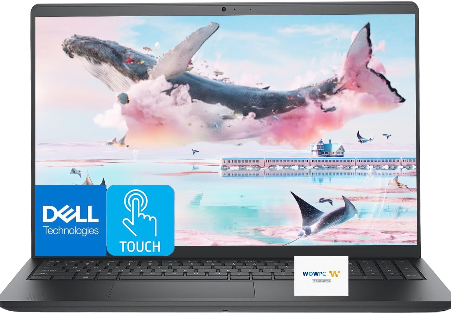 Dell Inspiron 15.6' FHD Touchscreen Laptop, 13th Gen Intel Core i5 (Beat i7-1250U), 32GB RAM, 1.5TB Storage (1TB PCIe SSD + 512GB External), Anti-Glare, Win 11 with MS Office, Long Battery Life