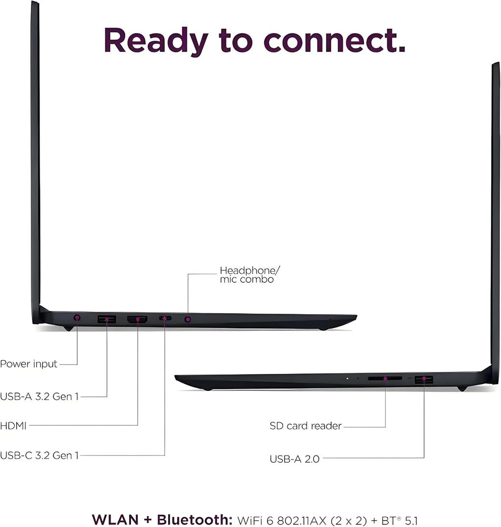 Lenovo New 15.6' Touchscreen Business and Student Laptop(2025/2026 Edition), Intel Core i5-1335U(Outperforms i7-1255U), 16GB RAM, 512GB SSD, Ultra Slim Design, Long Battery Life, Windows 11 Pro, WOWPC