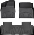 WeatherTech FloorLiner HP Custom Fit Floor Mats for Kia EV6 1st & 2nd Row (441723-1-2IM), Black