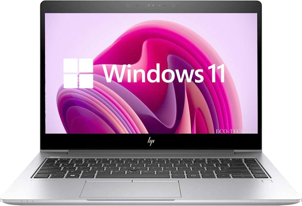 HP Elitebook 840 G5 14' FHD Business Laptop Computer, Intel Quad-Core i5-8350U, 16GB DDR4 RAM, 512GB SSD, Backlit Keyboard, Type-C, HDMI, Windows 11 Pro (Renewed)
