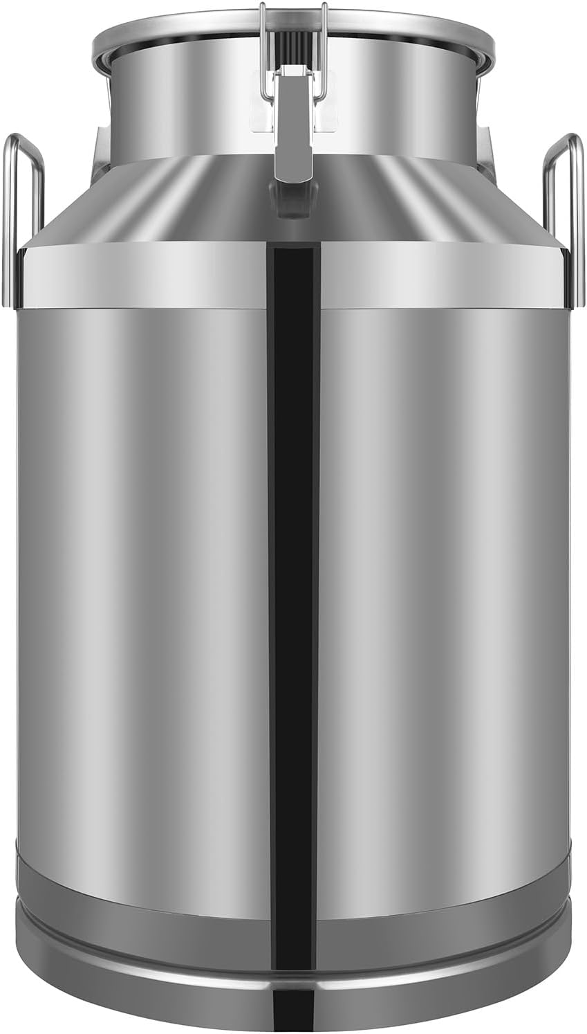 60L Ice Bucket with Lid,Champagne Bucket with Sealed Lid and Portable Handle, Ice Bucket for Freezer,Stainless Steel Milk Bucket,Liquid Storage Container