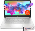 HP 14 Laptop Ultra Thin & Light, Intel N150 Quad-Core Processor, 8G RAM, 128GB SSD, HDMI, USB-C, WiFi 6, SD Card Reader, Microsoft Office 365 Included, Windows 11, Silver, XtreDura Accessories
