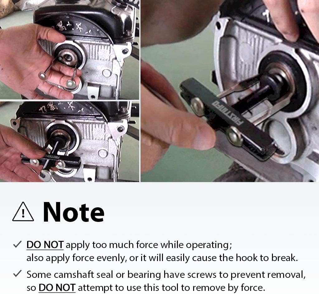FIRSTINFO F3281L Crankshaft and Camshaft Bearing Removal and Installation Kit, Crank and Cam Seal Service Tool Kit